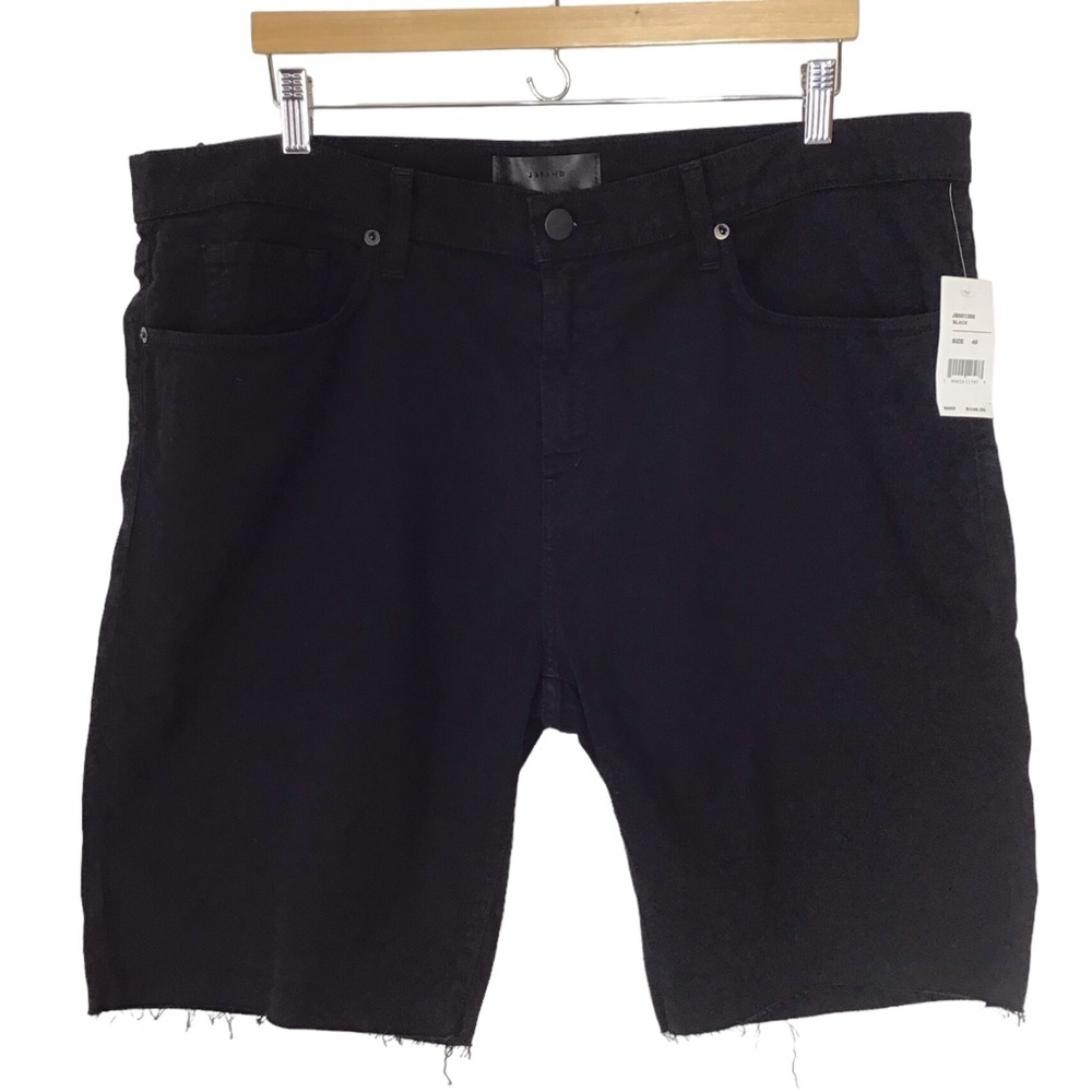 J Brand Premium Stretch Twill Black Eli Short Relaxed Fit - Picture 5 of 10